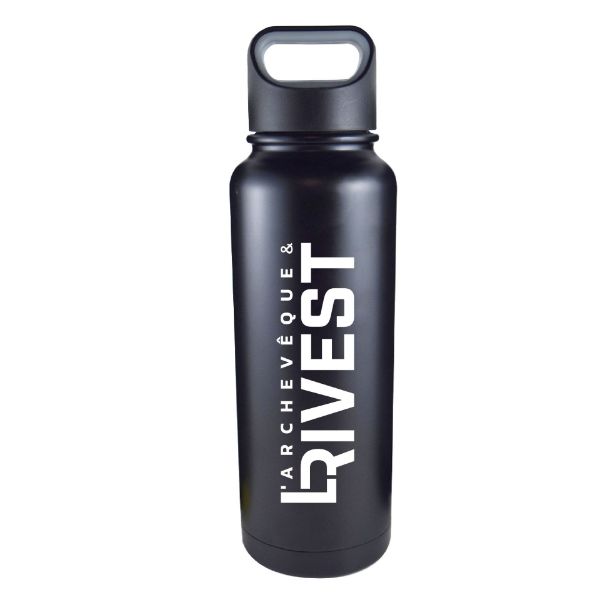Image de Bouteille chantier 40oz noir- M6800