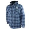 Image de Chemise de flanelle doublée avec capuchon - 626DCF 